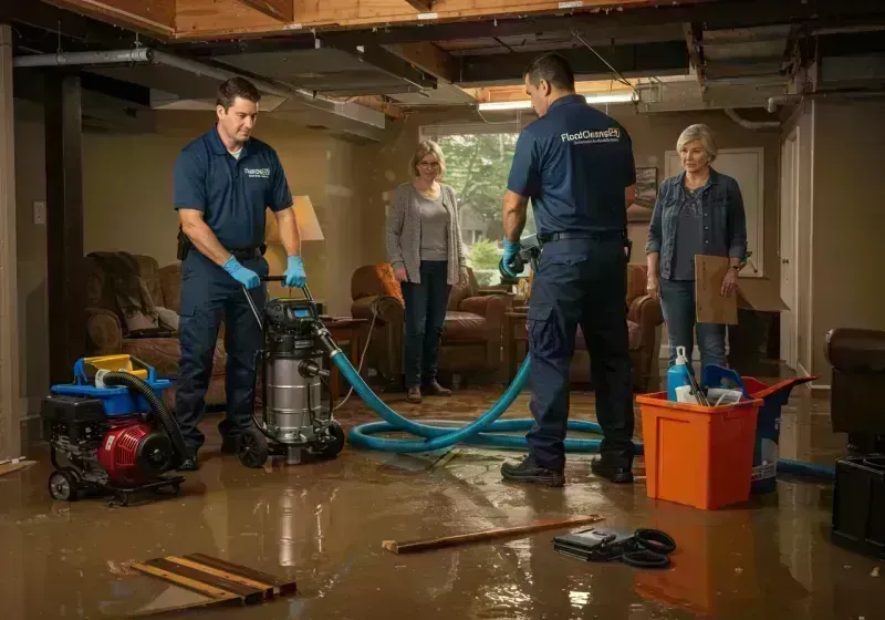 Basement Water Extraction and Removal Techniques process in McComb, MS